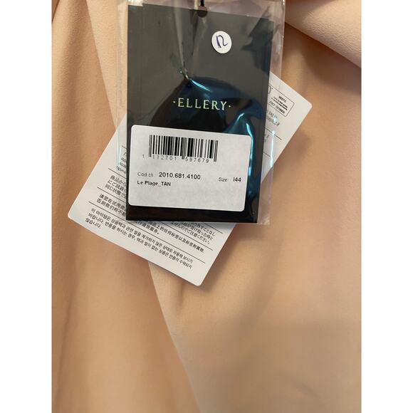 Ellery, Crepe Twist Blouse, NWT, Size: 8 - Picture 4 of 6